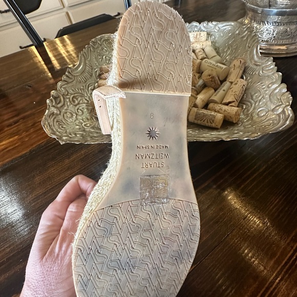 Stuart Weitzman wedges worn once - Picture 3 of 4